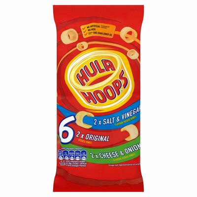 Hula Hoops Variety 6 Pack 144g