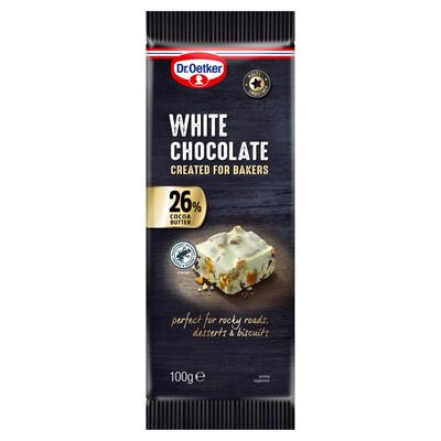 Dr. Oetker White Chocolate 26% 100g