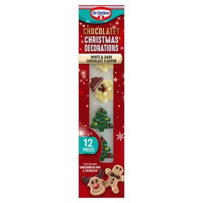 Dr.Oetker Christmas Chocolate Decorations 14g