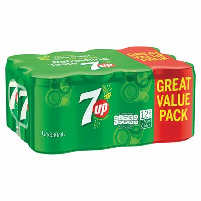 7UP CAN PACK 12 X 330ML