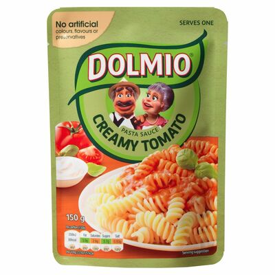 Dolmio Pouch Creamy Tomato Pasta Sauce 150g