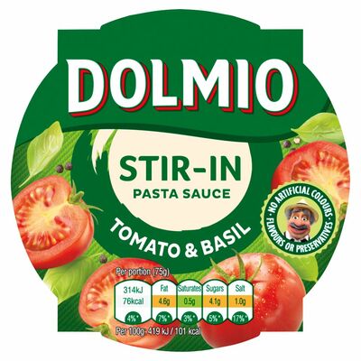 Dolmio Stir In Tomato & Basil Pasta Sauce 150g
