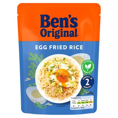 Ben's Original Ready To Heat Egg Fried 220g