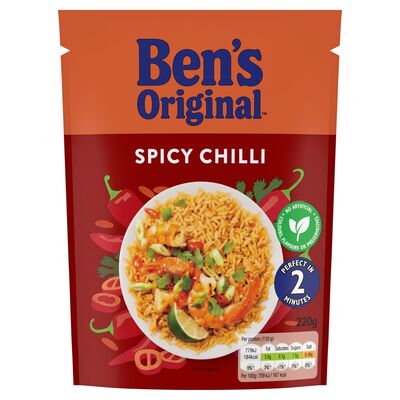 Ben's Original Ready To Heat Spicy Chilli 220g