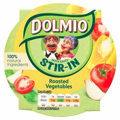 Dolmio Stir In Roast Vegetable Pasta Sauce 150g