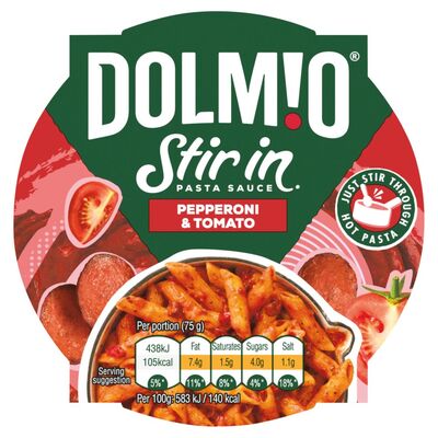 Dolmio Stir In Pepperoni & Tomato Pasta Sauce 150g