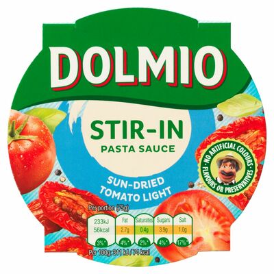 Dolmio Stir In Sun Dried Tomato Light Pasta Sauce 150g