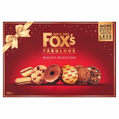FOX'S FABULOUSLY CARTON 550G