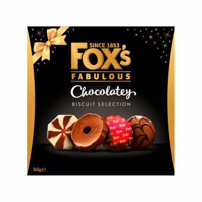 Fox's Chocolatey Selection Biscuit Carton 365g