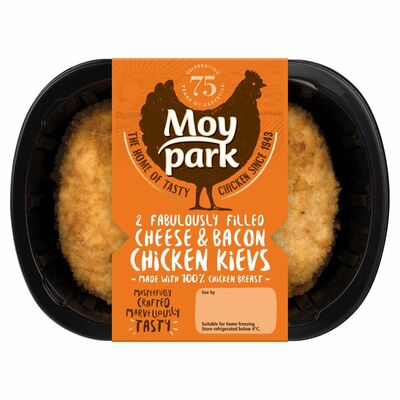 MOY PARK CHEESE & BACON KIEV 2 PACK 260G
