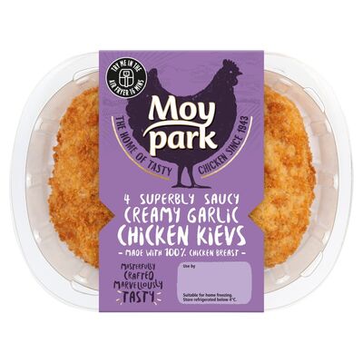 Moy Park Creamy Garlic Kievs 520g