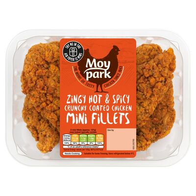 Moy Park Homestyle Hot N Spicy Mini Fillets 300g