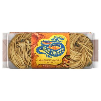 Blue Dragon Wholewheat 4 Nests Noodles 250g