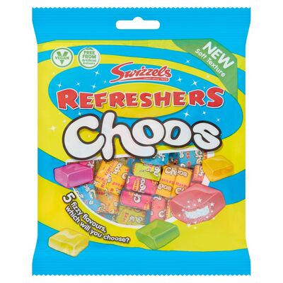 Swizzels Refresher Choos Sharing Bag 150g