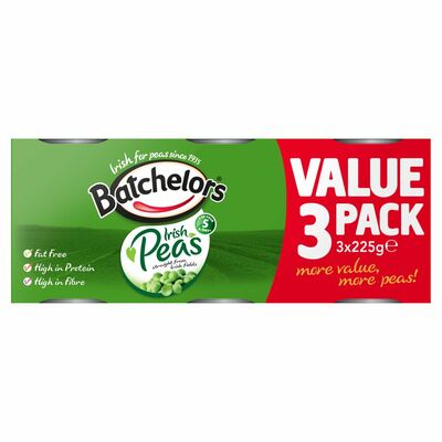 Batchelors Processed Peas 3 Pack 225g