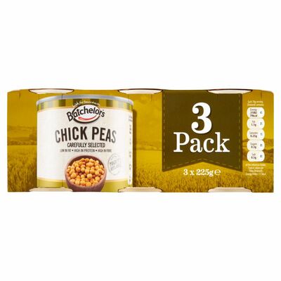 Batchelors Chick Peas 3 Pack 225g