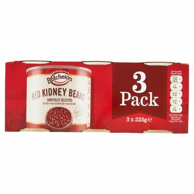 Batchelors Red Kidney Beans 3 Pack 225g