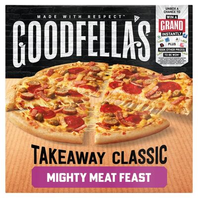 Goodfella's Takeaway Mighty Meat Feast Pizza 570g