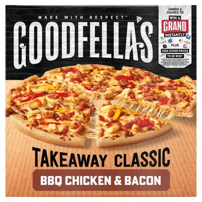 Goodfellas Takeaway BBQ Chicken Pizza 509g