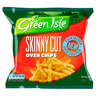 Green Isle Skinny Cut Oven Chips 800g