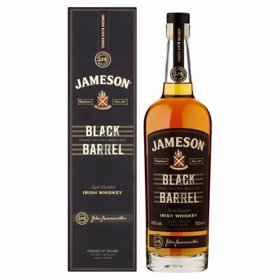 JAMESON BLACK BARREL IRISH WHISKEY 70CL
