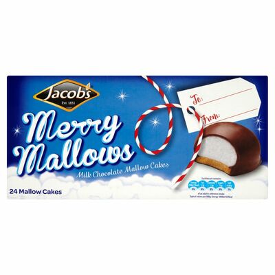 JACOB'S CHOCOLATE MALLOWS 400G