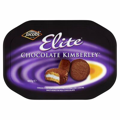 JACOB'S ELITE CHOCOLATE KIMBERLEY TIN 660G