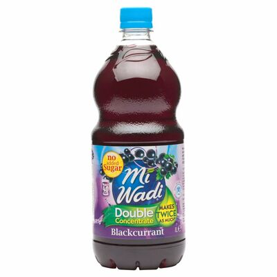 Miwadi Double Concentrate Blackcurrant 1ltr