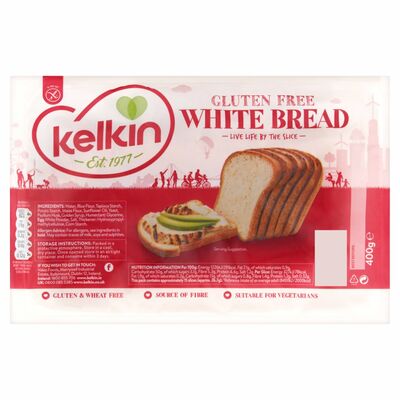 Kelkin Gluten Free White Bread 400g