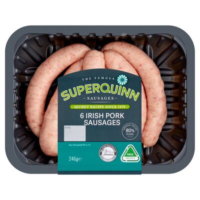 Superquinn Pork Sausages 6 Pack 240g