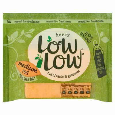 Low Low Cheddar Block Red 200g 