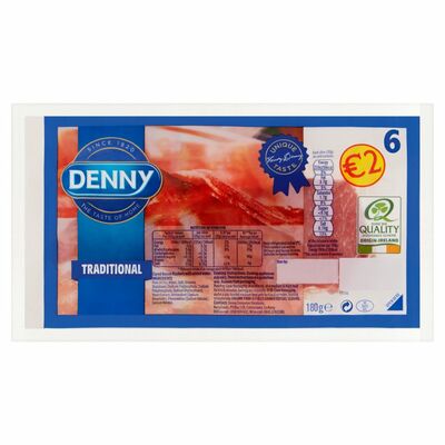 Denny Traditional Rashers 180g