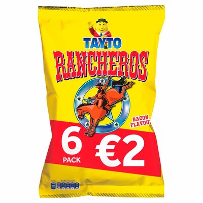 Tayto Rancheros 6 Pack 120g