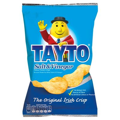 Tayto Salt & Vinegar Share Bag 125g