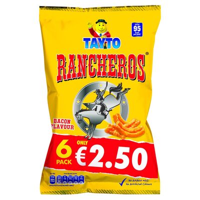 Tayto Rancheros 6 Pack 120g