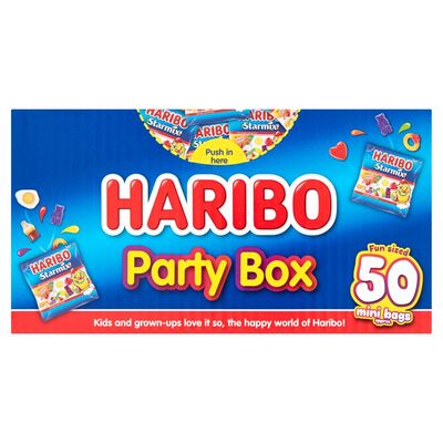 Haribo Starmix Mini Bags 50 Pack 800g