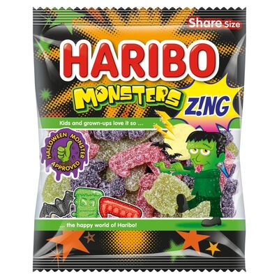 Haribo Monster Zing Bag 160g