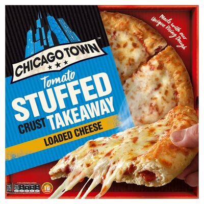Chicago Town Takeaway Stuffed Crust 4 Cheese 630g