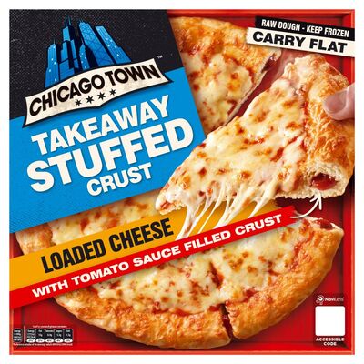 Chicago Town Cheese Stuffed Crust Pizza 630g