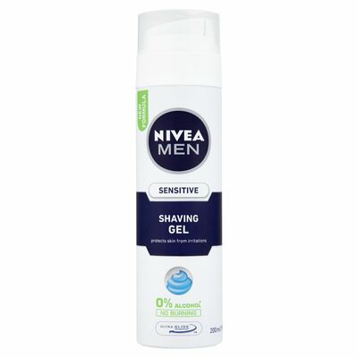 Nivea For Men Sensitive Shaving Gel 200ml