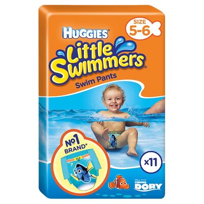 Huggies Little Swimmers Swim Pants Size 5-6  11pce