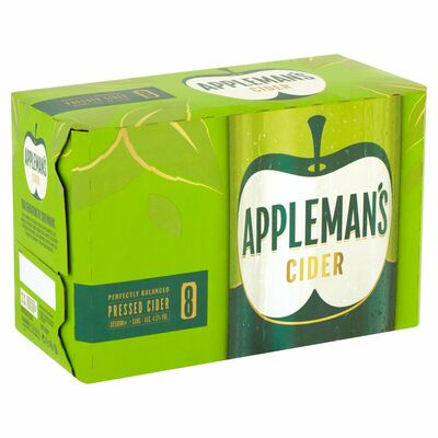 APPLEMAN'S CIDER CAN PACK 8 X 500ML