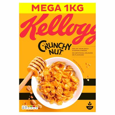 Kellogg's Crunchy Nut Cereal 1kg