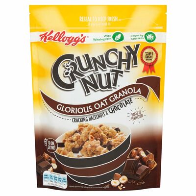 Kellogg's Crunchy Nut Hazelnut & Chocolate Granola 380g