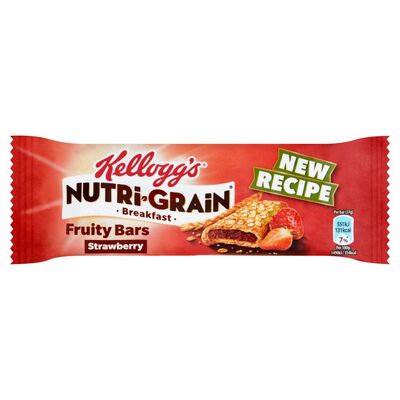 Kellogg's Nutri-grain Strawberry Snack Bar 37g