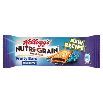 Kellogg's Nutri-grain Blueberry Snack Bar  37g
