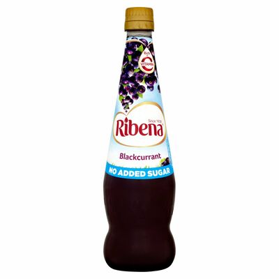 Ribena Concentrate Blackcurrant No Added Sugar 850ml