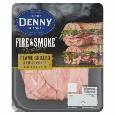 Denny Fire & Smoke Flame Grilled Ham Shavings 90g