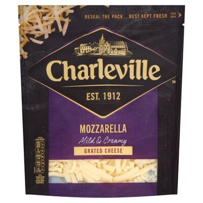 Charleville Grated Mozzarella 180g