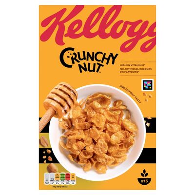 Kellogg's Crunchy Nut Corn Flakes Cereal 460g